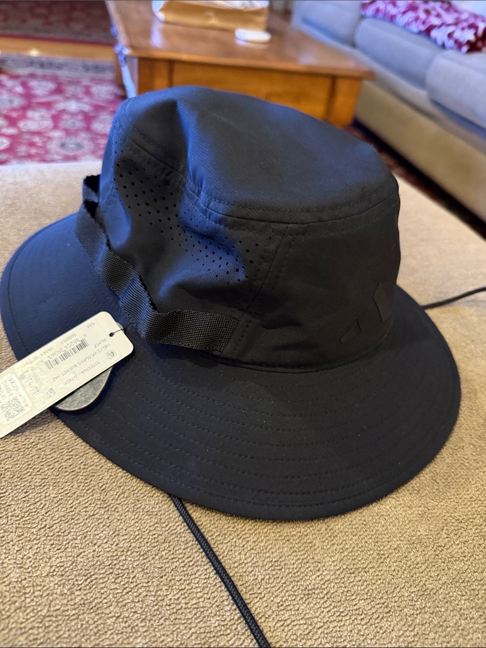 Adidas Men’s Victory Bucket Hat Outdoors Fishing Hunting Black (TD)